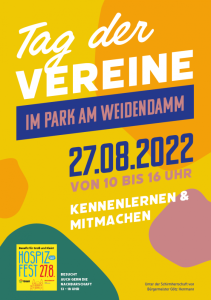 Plakat Tag der Vereine 2022