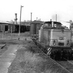 Bahnübergang Drehnitzstraße 1993 (Foto: Uwe Henkel)